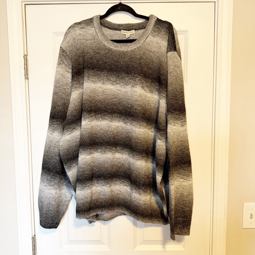 Frye and Co wool cotton blend sweater